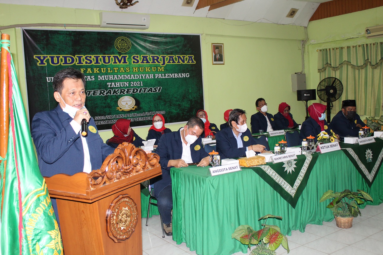 YUDISIUM MAHASISWA FAKULTAS HUKUM UMP SEMESTER GENAP TAHUN AKADEMIK